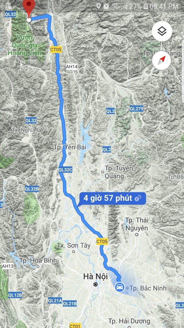 Thuê xe đi Sa Pa